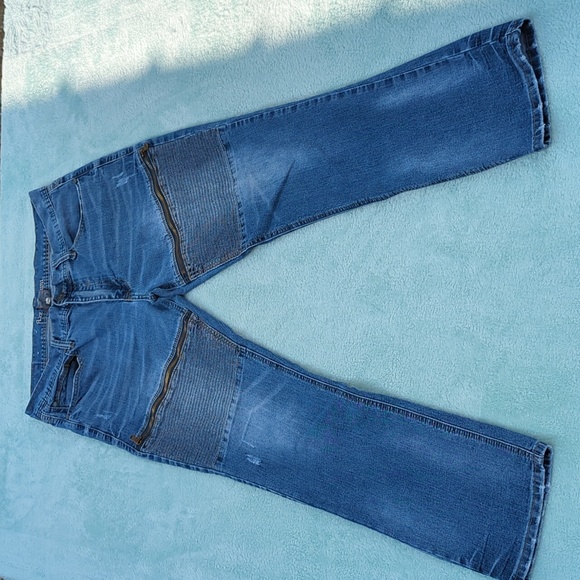 Axe & Crown Jeans Mens Slim Straight 36 x 32 - Picture 1 of 16